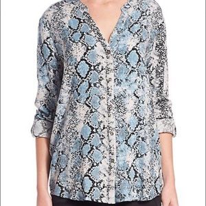 Soft Joie Dane Snake Print Blouse